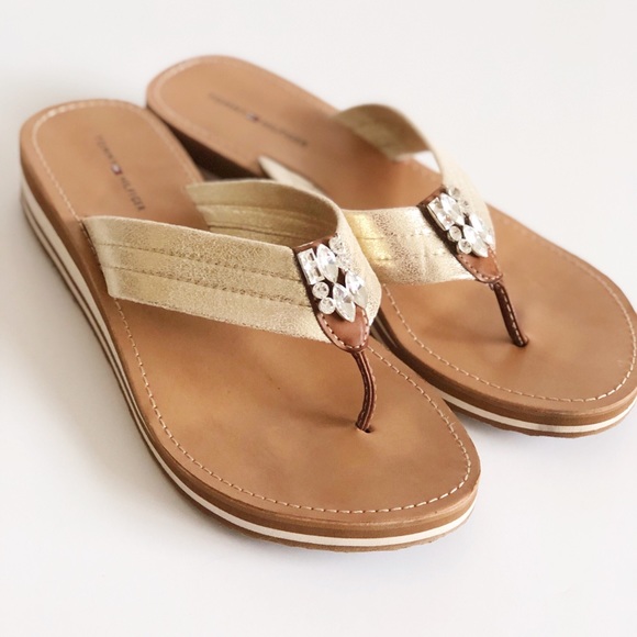 Tommy Hilfiger Shoes - Tommy Hilfiger Rayce Wedge in Gold